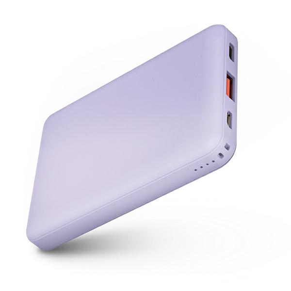Powerbank Uniq Fuele mini 8000mAh USB-C 18W PD kiirlaadimine - lavendel
