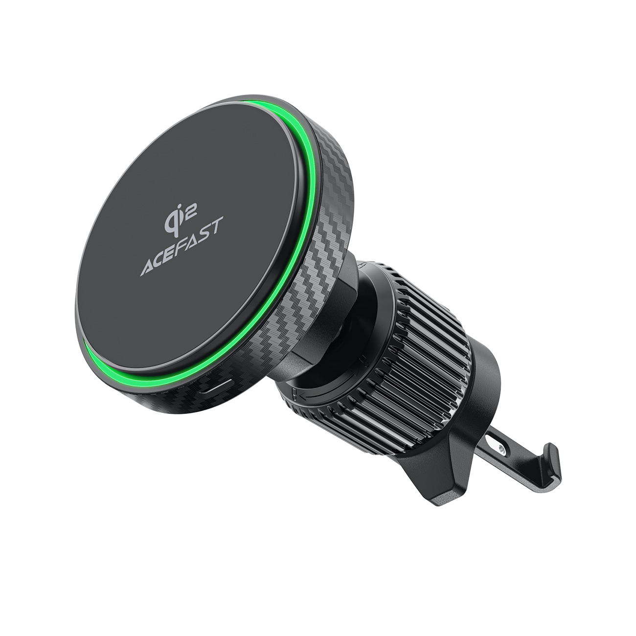 Car laadija-hoidja magnetic Acefast D33 MagSafe 15W must