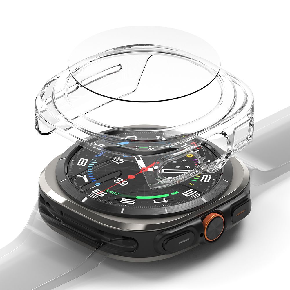 Ringke Slim & Tempered Glass комплект из чехла и стекла для Samsung Galaxy Watch Ultra 47mm – прозрачный