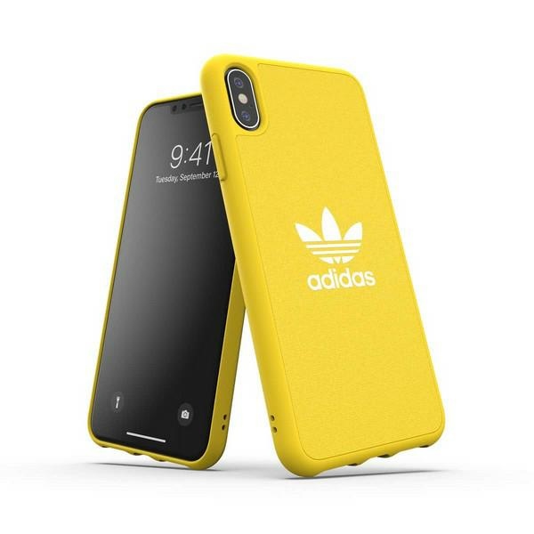 Adidas Molded Ümbris Canvas ümbris jaoks iPhone Xs Max - kollane