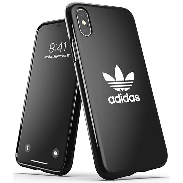 Adidas OR Snap Ümbris Trefoil jaoks iPhone X / XS - must