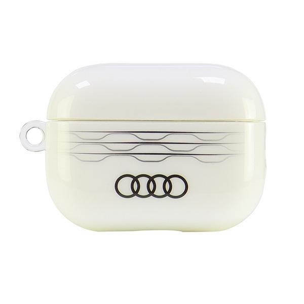 Audi IML Geometric Pattern Ümbris jaoks AirPods Pro 2 - valge