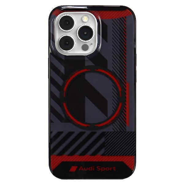Audi IML Sport MagSafe Ümbris jaoks iPhone 13 Pro Max - must