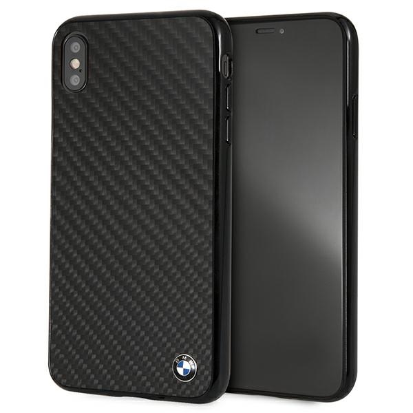 BMW Siganture Carbon Ümbris jaoks iPhone Xs Max - must