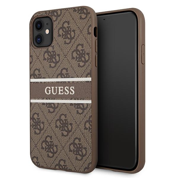 Guess 4G Stripe ümbris jaoks iPhone 11 / Xr 6.1" - brown