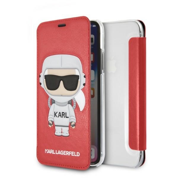 Karl Lagerfeld Karl Space Cosmonaut iPhone X/XS Ümbris - punane