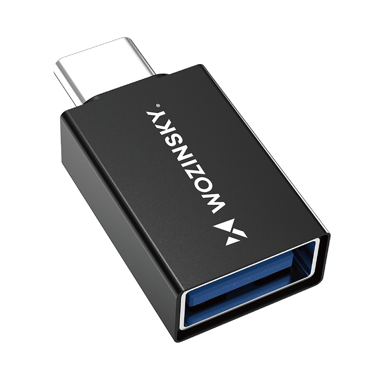 Wozinsky W10GY1S USB-C - USB-A 3.2 10Gb/s Adapter - must
