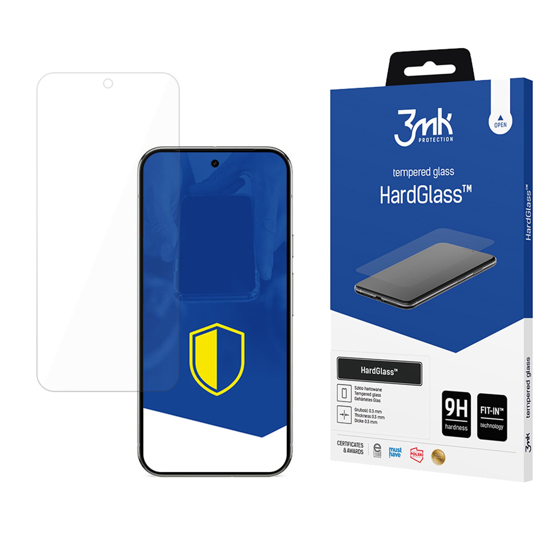 3mk HardGlass Karastatud klaas jaoks Google Pixel 9 Pro XL