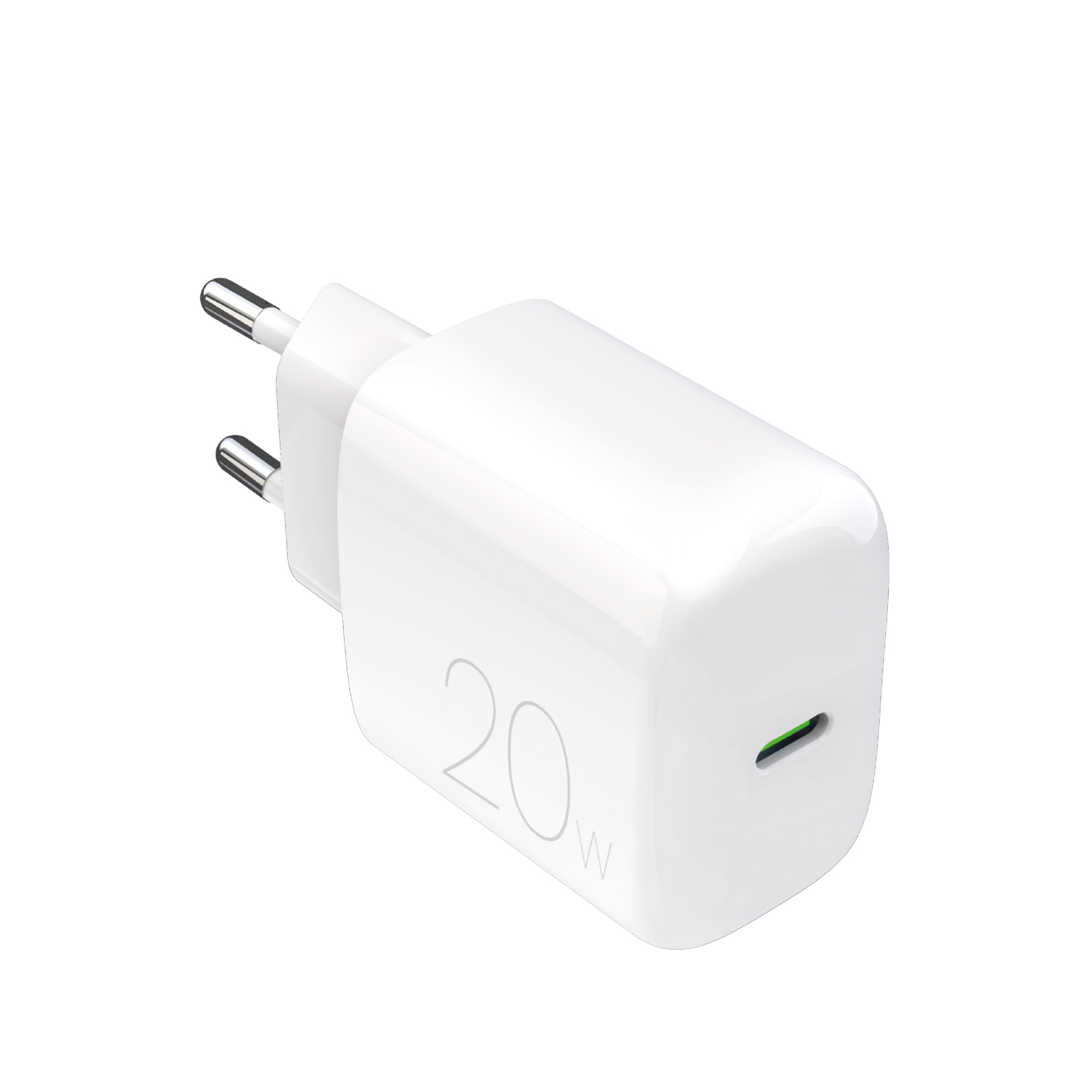 Puro PROLITE 20W USB-C Wall Laadija - valge