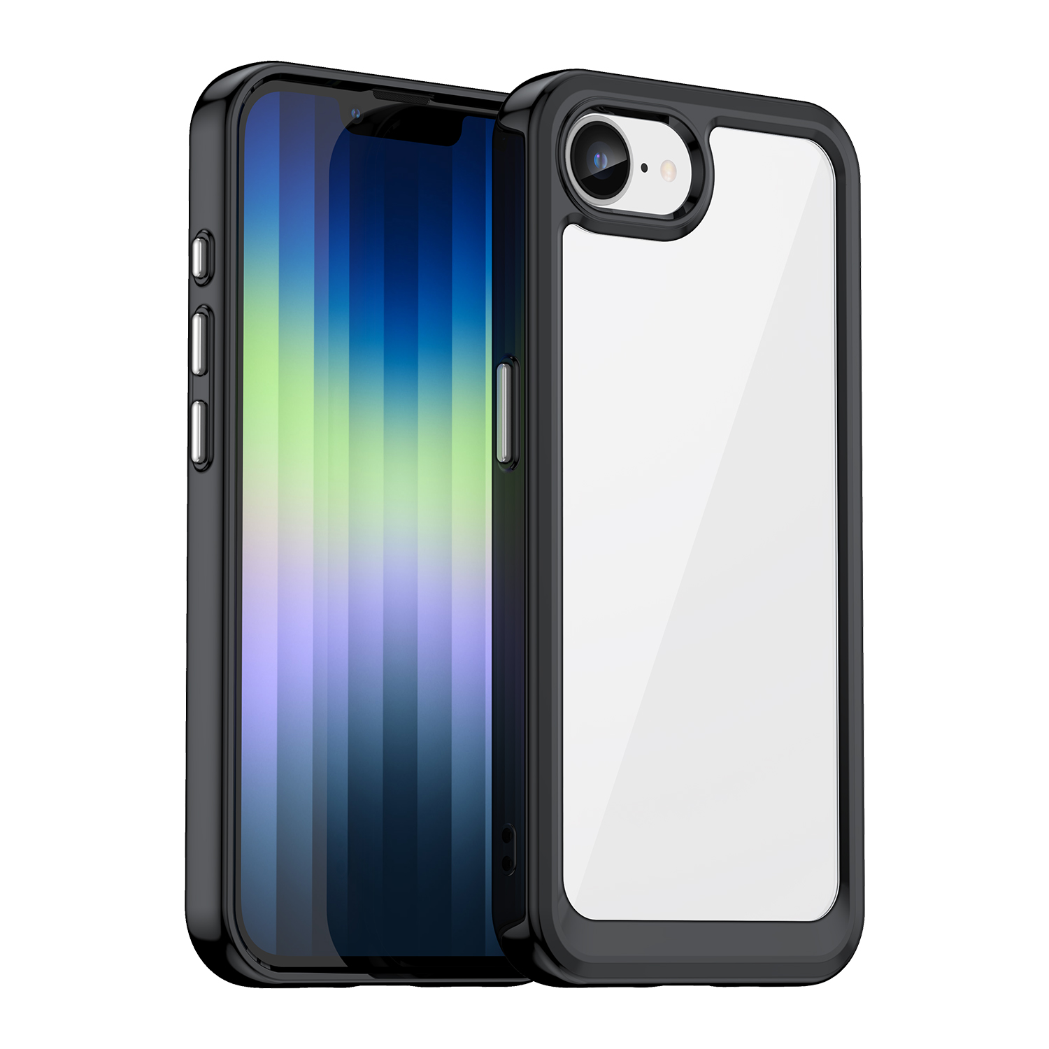 Outer Space Ümbris jaoks iPhone 16e Flexible Frame Cover - Must