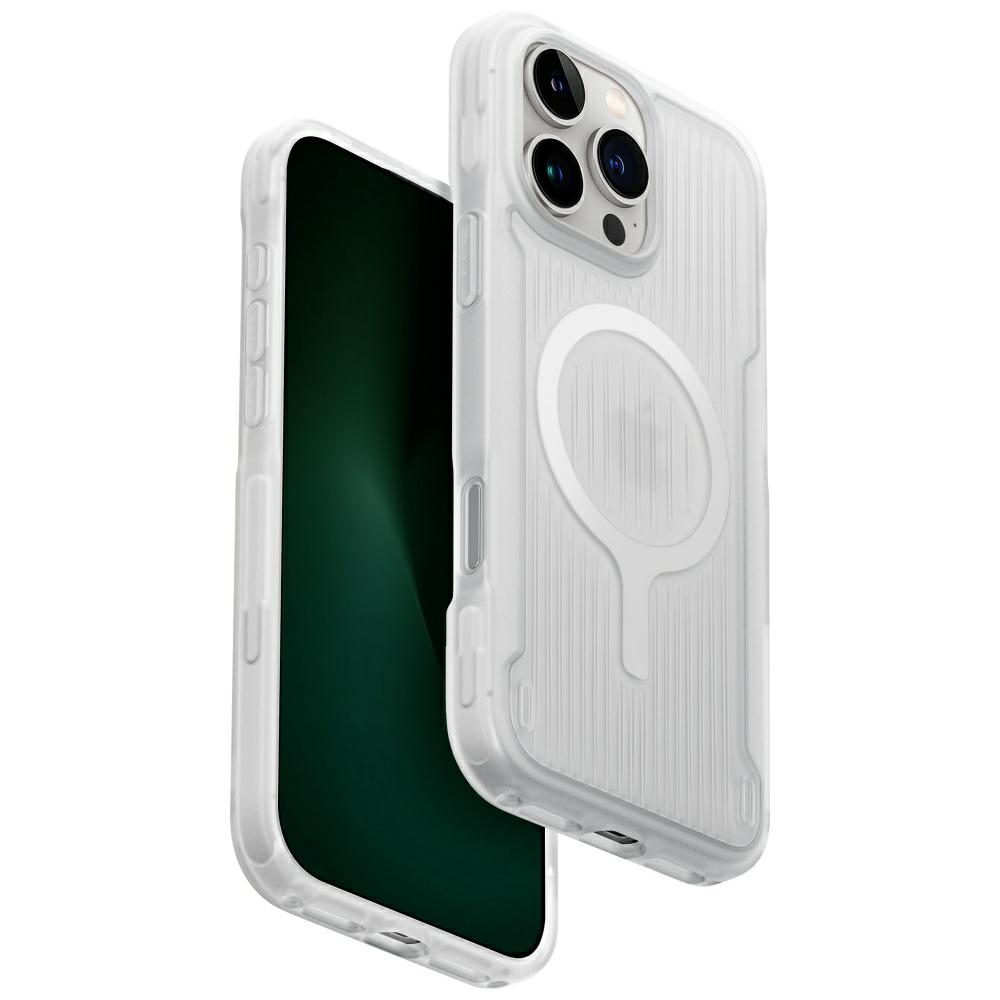 Uniq Combat Active Magclick Charging Ümbris jaoks iPhone 16 Pro Max - Valge