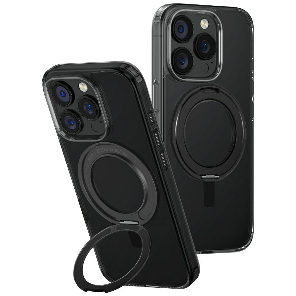 Uniq Swivix 360 Rotating Kickstand Ümbris jaoks iPhone 16 Pro - Must