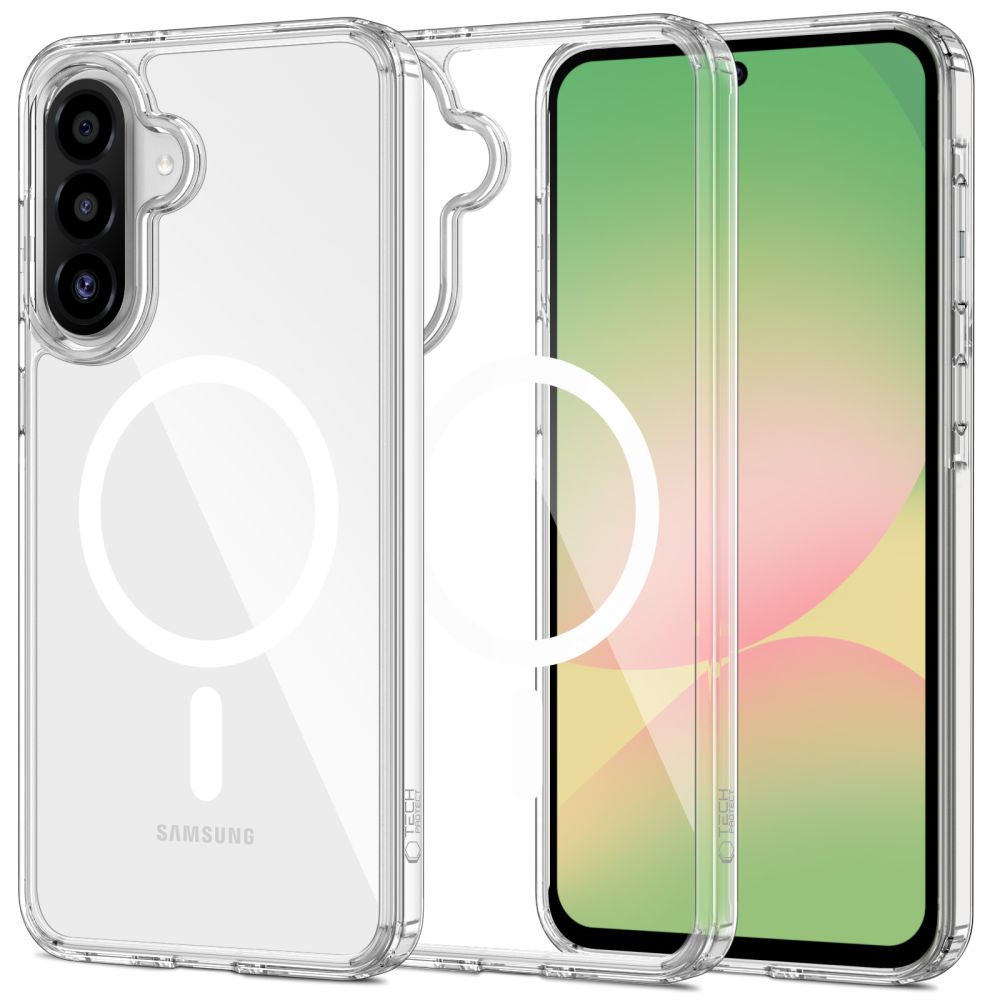 Tech-Protect FlexAir Hybrid MagSafe Ümbris jaoks Samsung Galaxy A36 5G - Läbipaistev