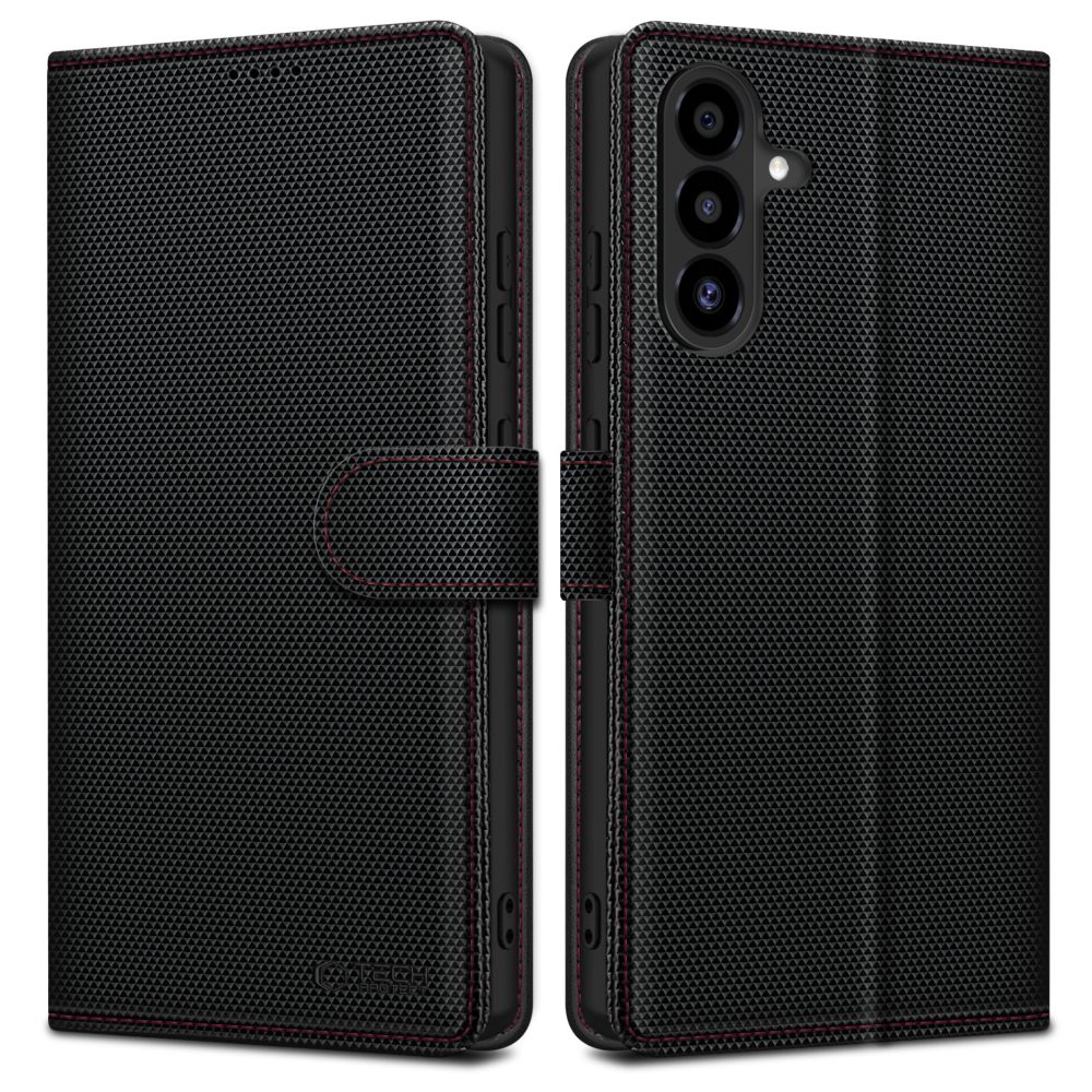 Tech-Protect Wallet RS Ümbris jaoks Samsung Galaxy A56 5G - Must