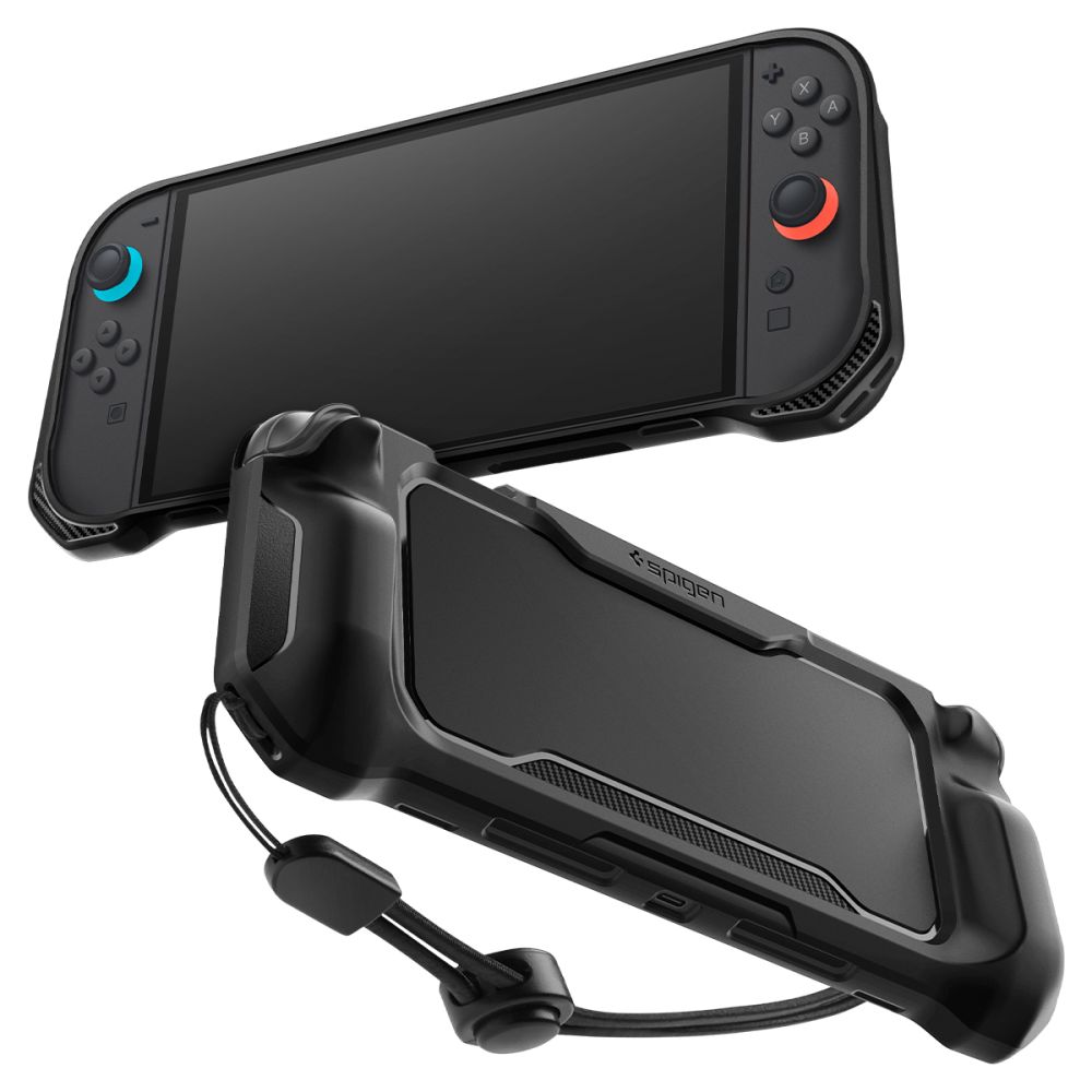 Spigen Rugged Armor Ümbris jaoks Nintendo Switch 2 - Matte Must