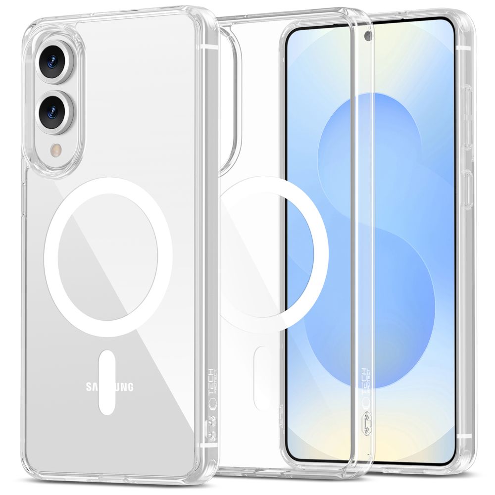 Tech-Protect FlexAir Hybrid MagSafe Ümbris jaoks Samsung Galaxy S25 Edge - Clear