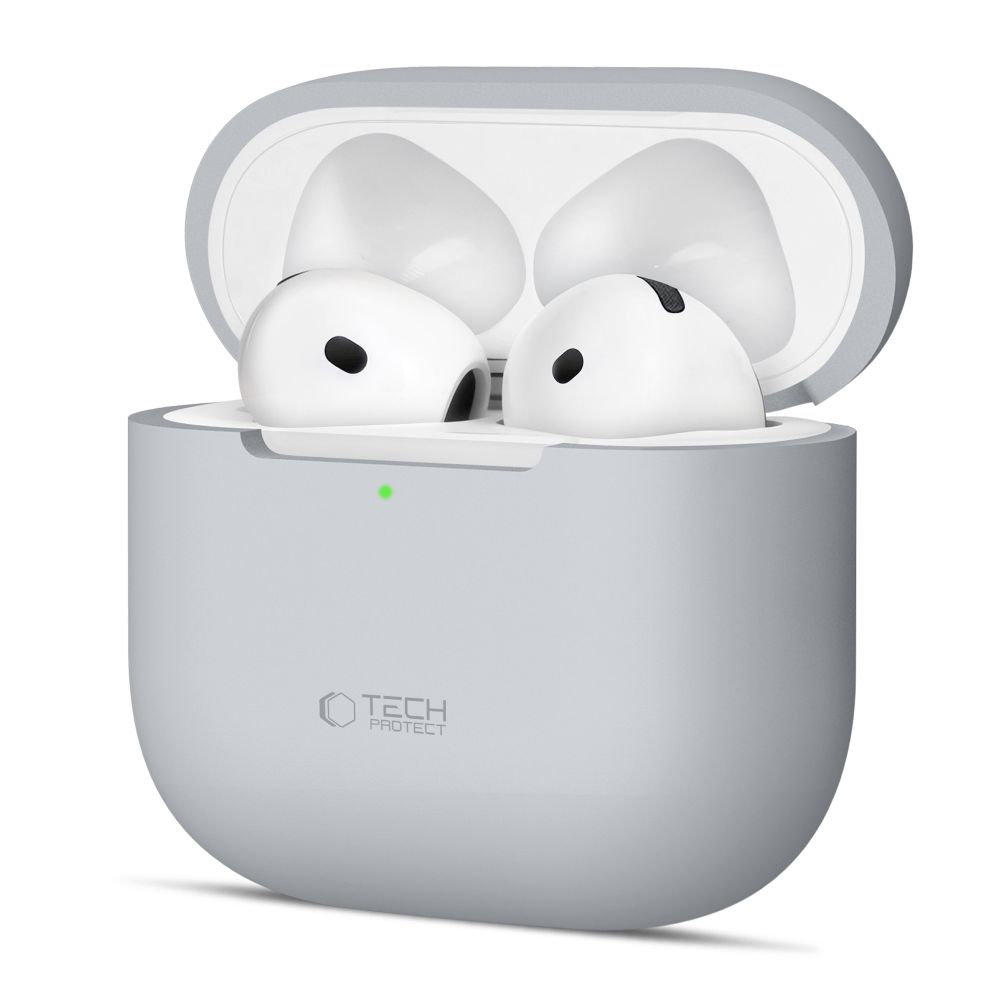 Tech-Protect Silicone Ümbris jaoks Apple AirPods 4 - Hall