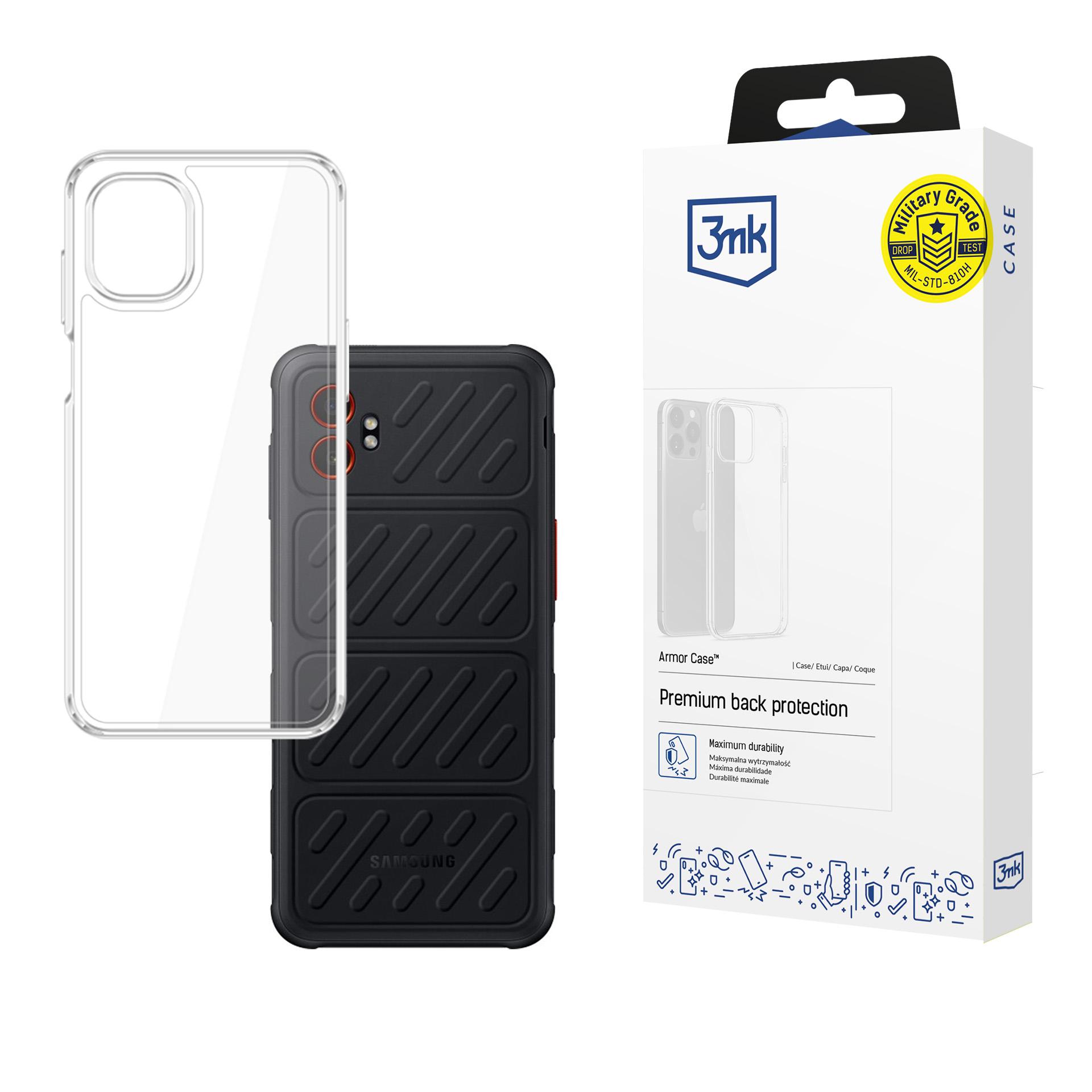 3mk Armor ümbris Samsung Galaxy XCover 7 Pro jaoks - Läbipaistev