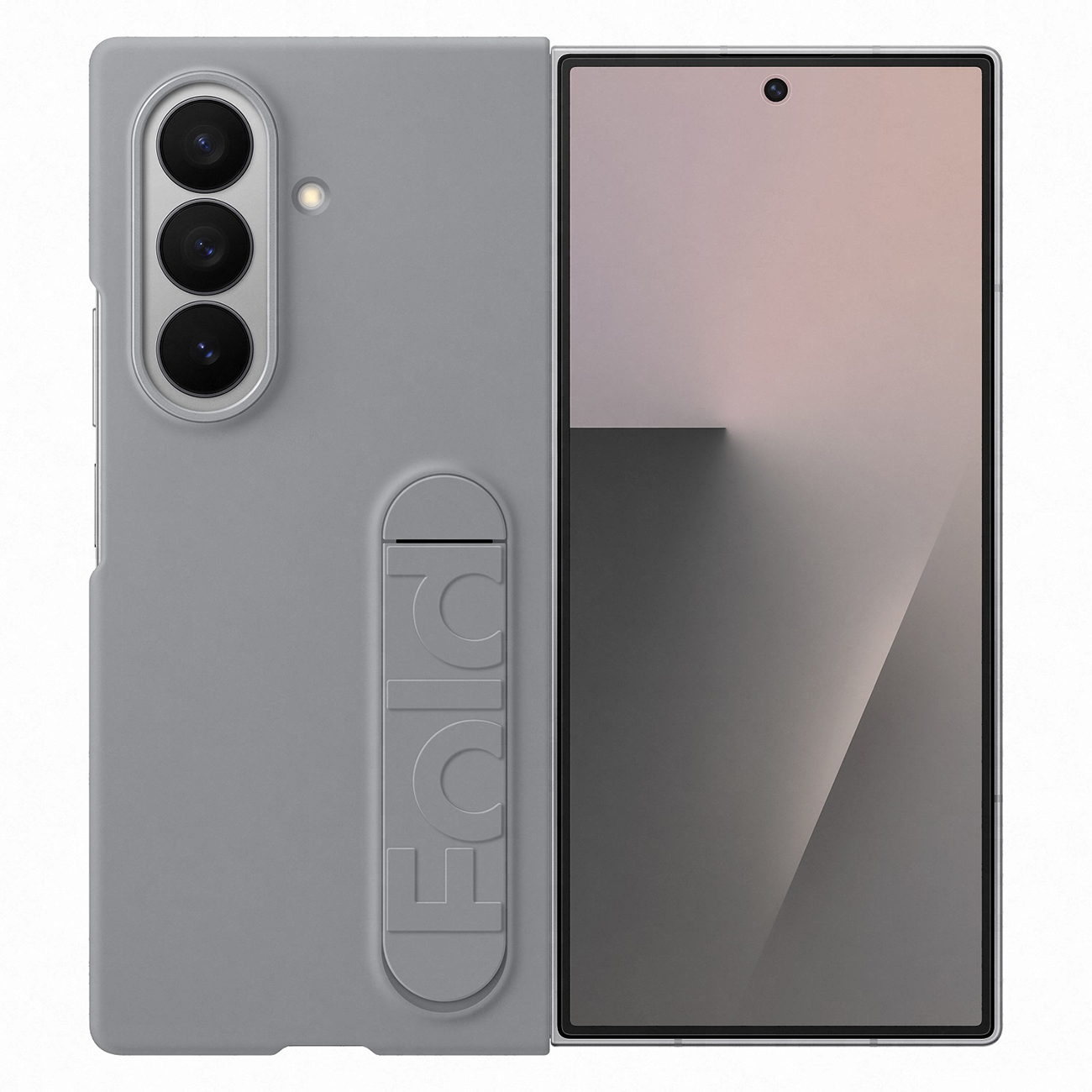 Samsung силиконовый чехол Samsung Galaxy Z Fold7 - серый