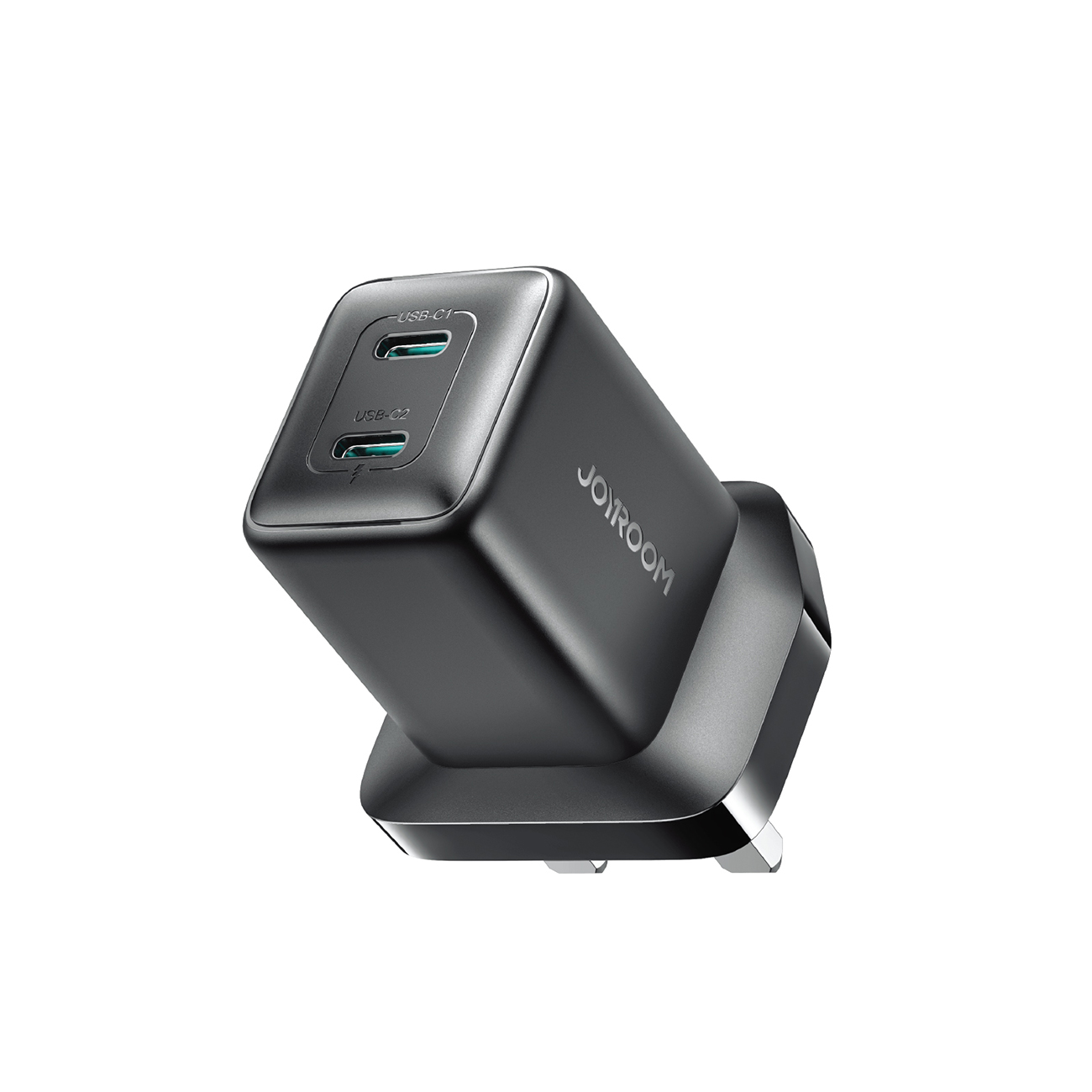 Joyroom JR-TCG17 45W 2 x USB-C wall laadija (UK plug) - must