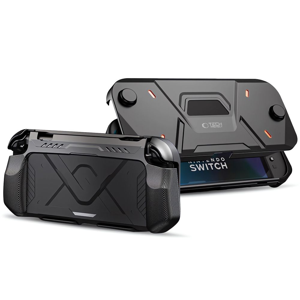 Tech-Protect Carbonox Ümbris jaoks Nintendo Switch 2 - Must