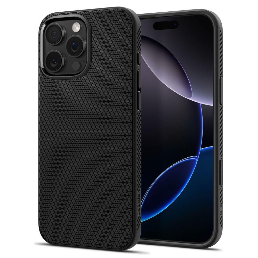 Spigen Liquid Air "T" MagSafe ümbris jaoks iPhone 16 Pro - matt must