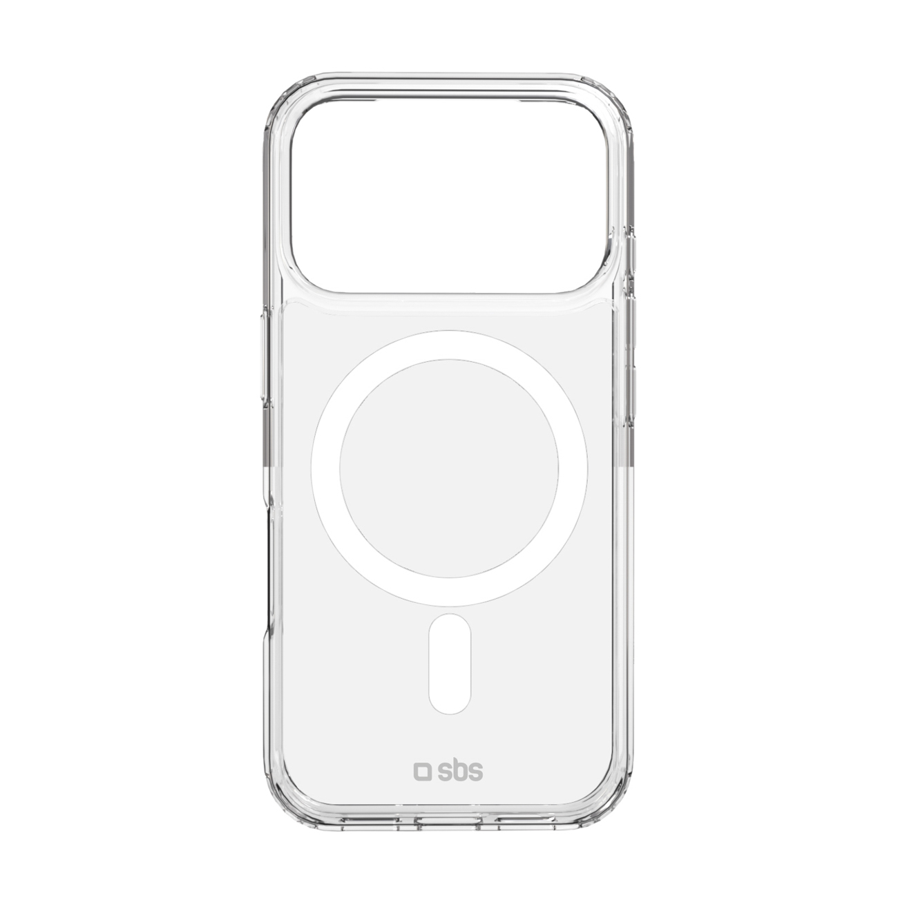 SBS Extreme Mag Ümbris with D3O Technology jaoks iPhone 17 Pro - Läbipaistev