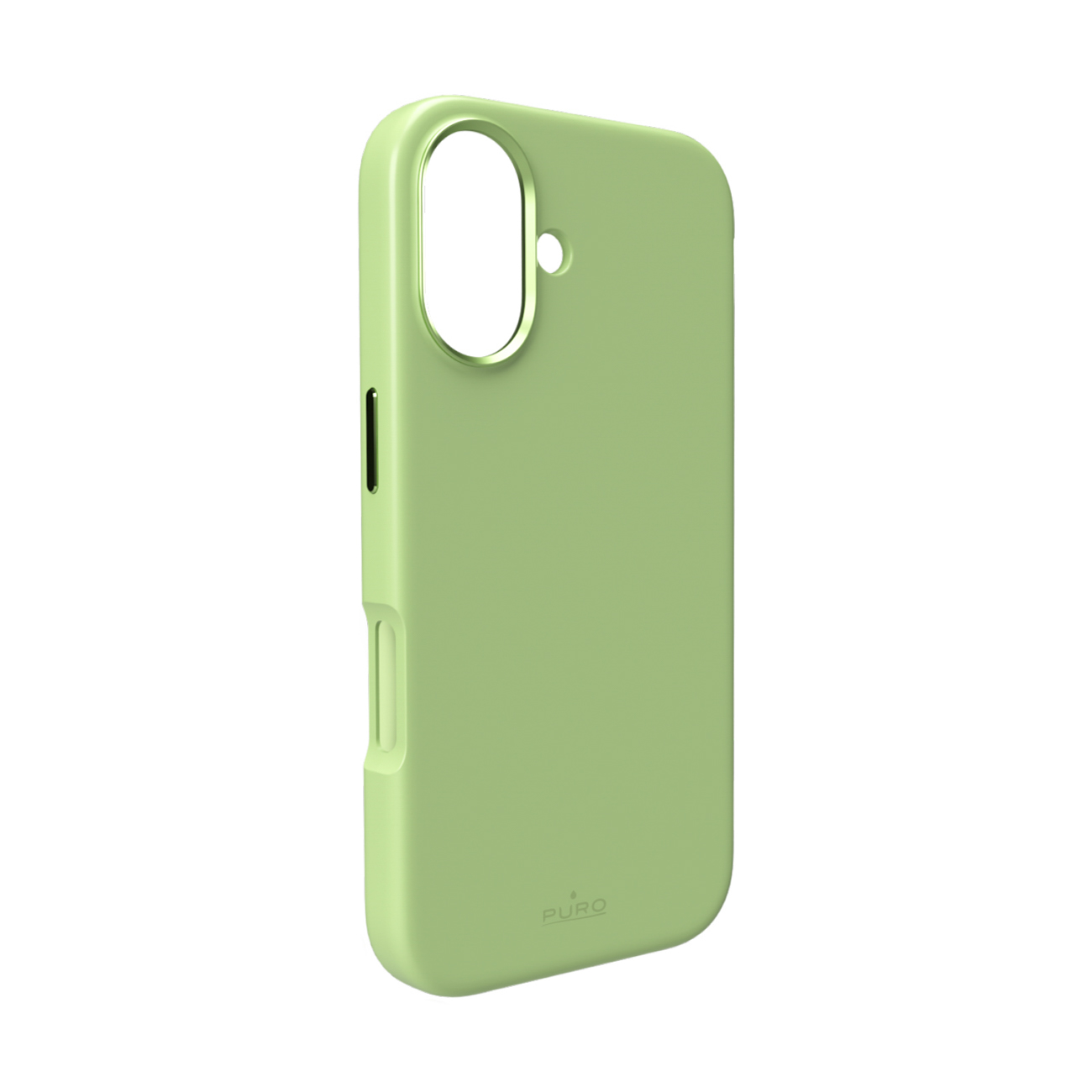 Pure Icon Mag Pro Liquid Silicone Ümbris jaoks iPhone 17, MagSafe Compatible, with Camera Protection and Aluminum Buttons - Roheline