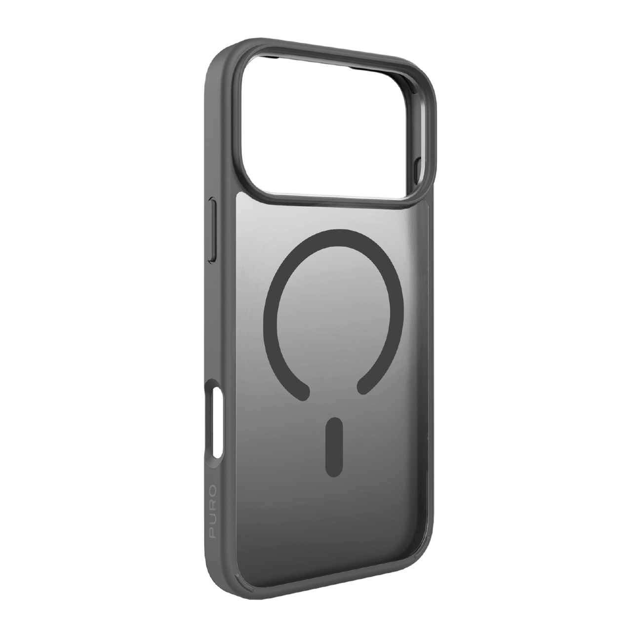Чехол Puro Gradient TPU совместимый с MagSafe для iPhone 17 Pro Max - серый
