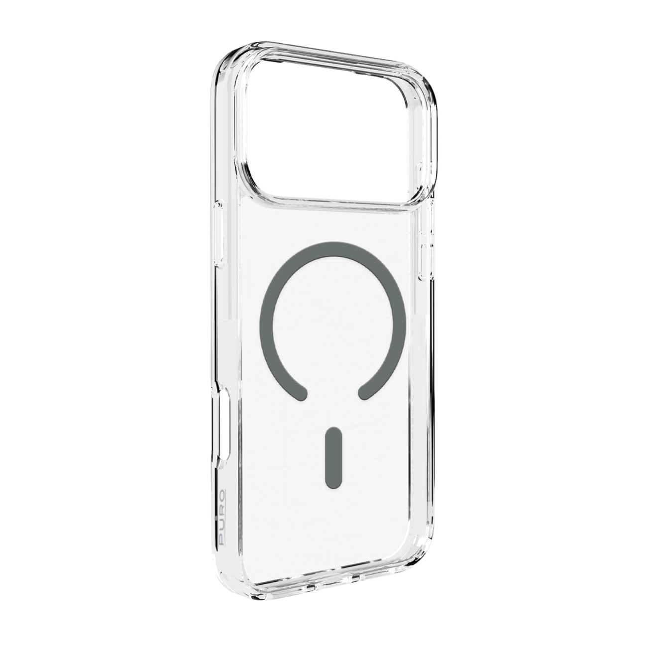 Puro Lite Mag TPU+PC Ümbris Compatible with MagSafe jaoks iPhone 17 Pro Max - Läbipaistev with Hall Ring