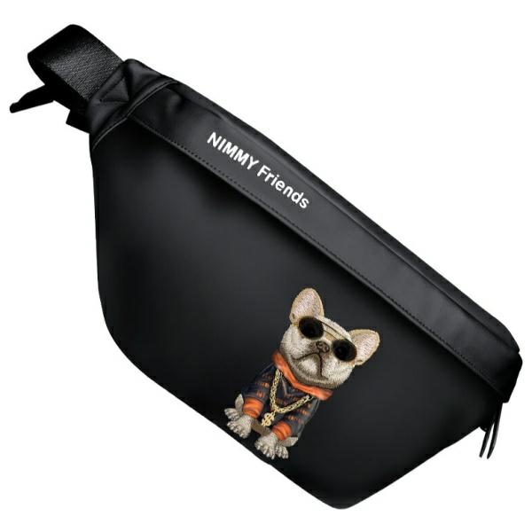 Nimmy Crossbody Glasses Cool Dog Shoulder Bag - Must