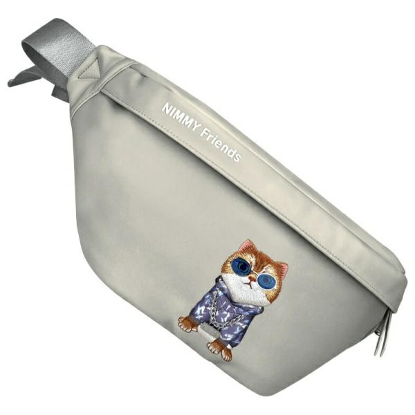 Nimmy Crossbody Glasses Cool Cat Shoulder Bag - Hall