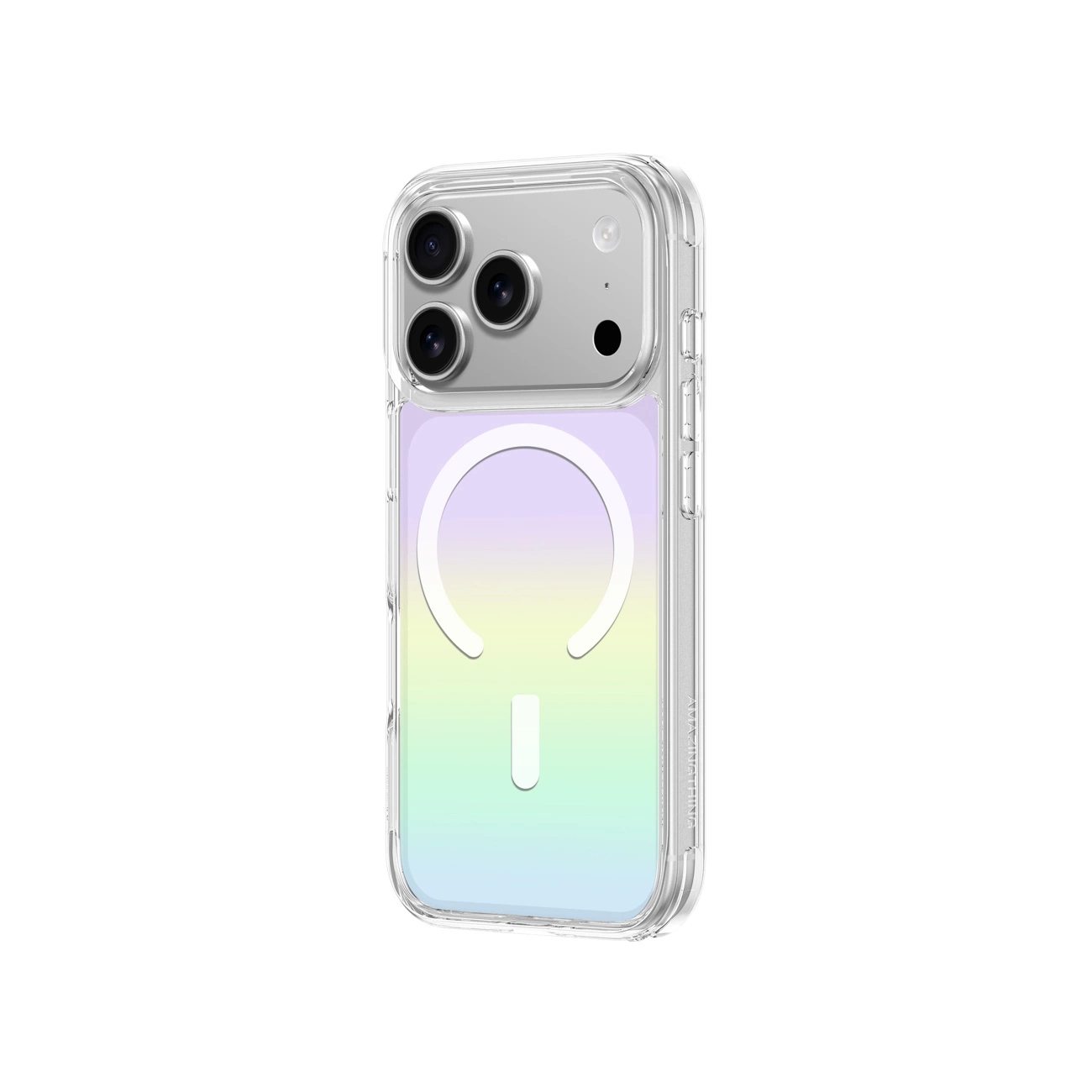 AmazingThing Minimal Mag ümbris jaoks iPhone 17 Pro compatible with MagSafe rainbow - multicolor