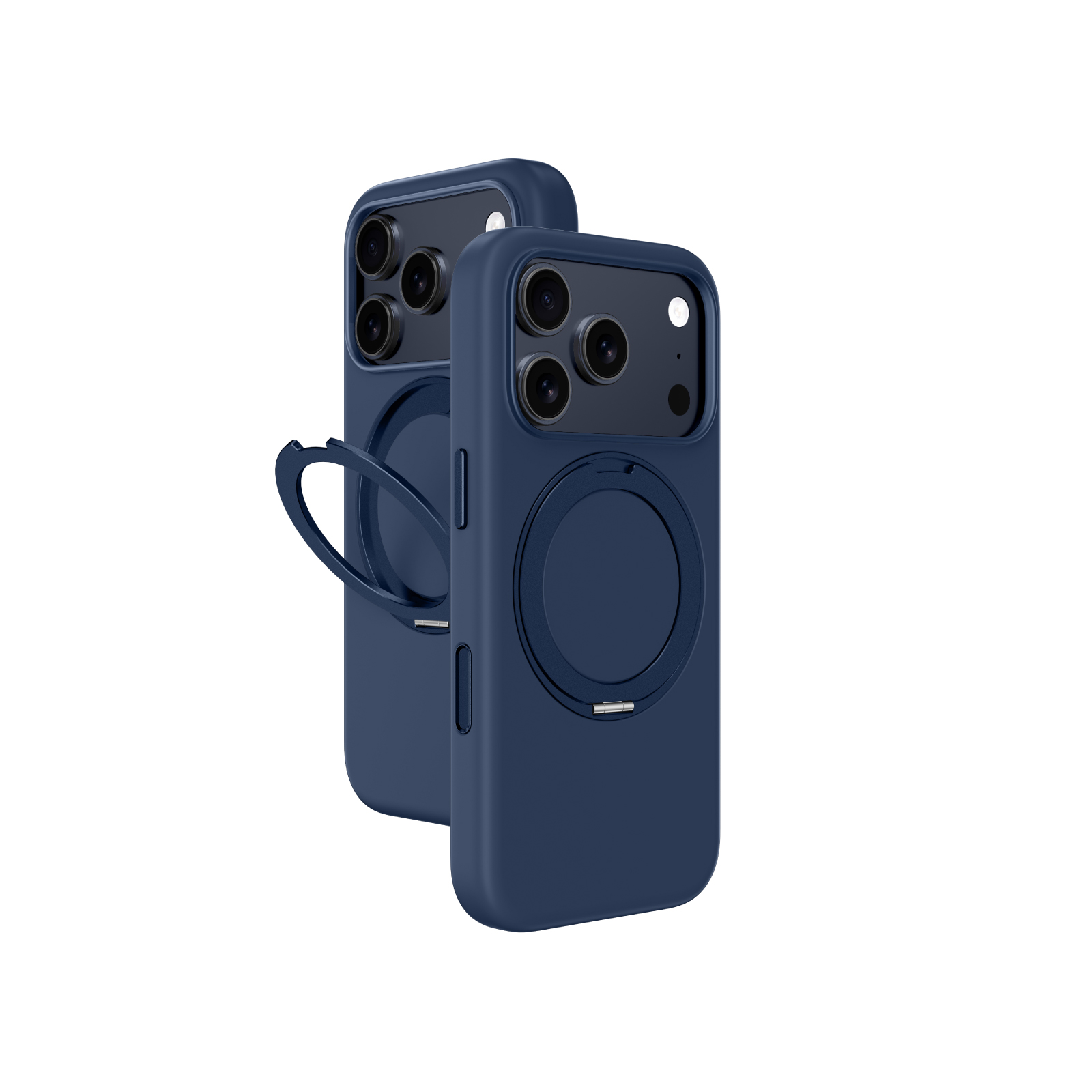 AmazingThing Cloudie iPhone 17 Pro Max Ümbris with Stand - Sinine