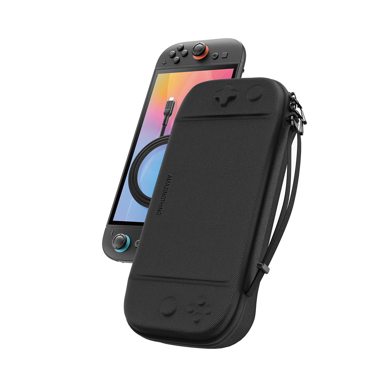 AmazingThing PlayShield EDC Protective Ümbris jaoks Nintendo Switch 2 - Must