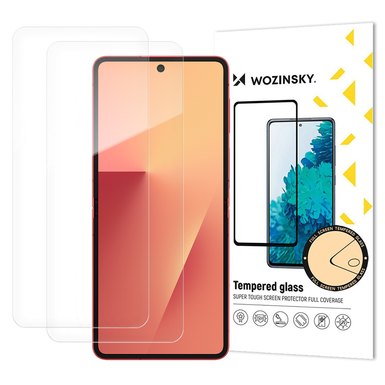Wozinsky TPU Full Body Ekraanikaitse jaoks Samsung Galaxy Z Flip 7, Set of 2