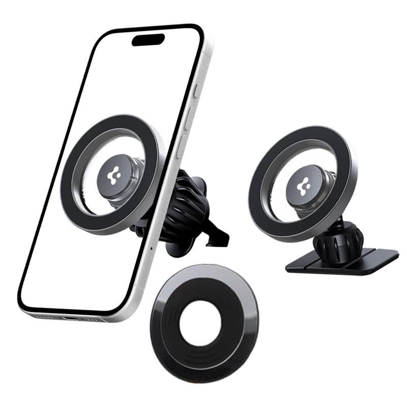 Spigen MFT13 MagSafe Car Hoidja jaoks Cockpit or Air Vent - Silver