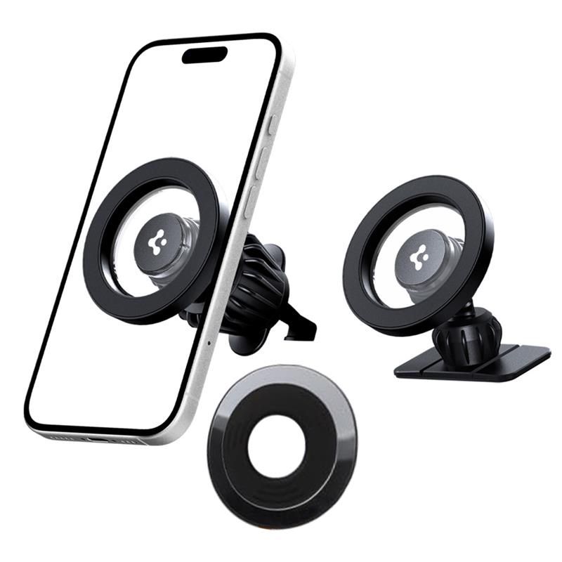 Spigen MFT13 MagSafe Car Hoidja jaoks Cockpit or Air Vent - must