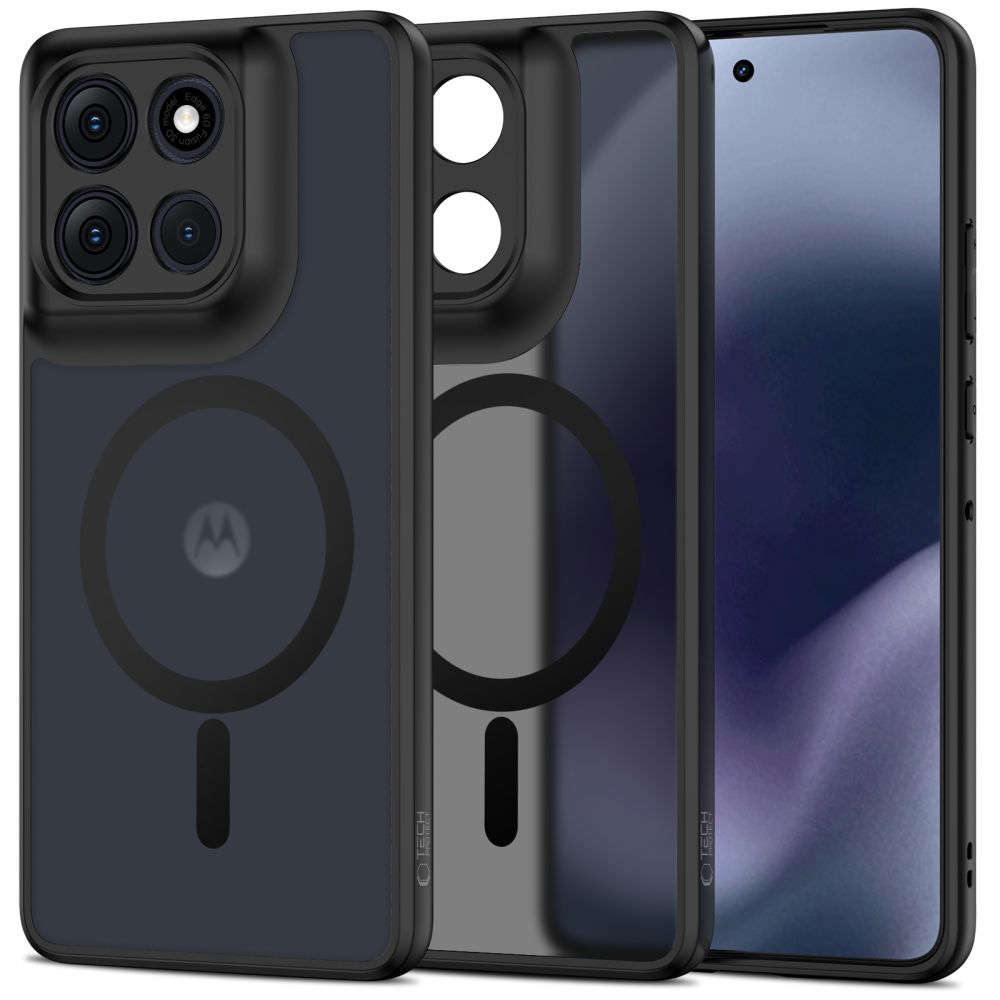 Tech-Protect MagMat MagSafe Ümbris jaoks Motorola Moto G86 5G - Matt Must