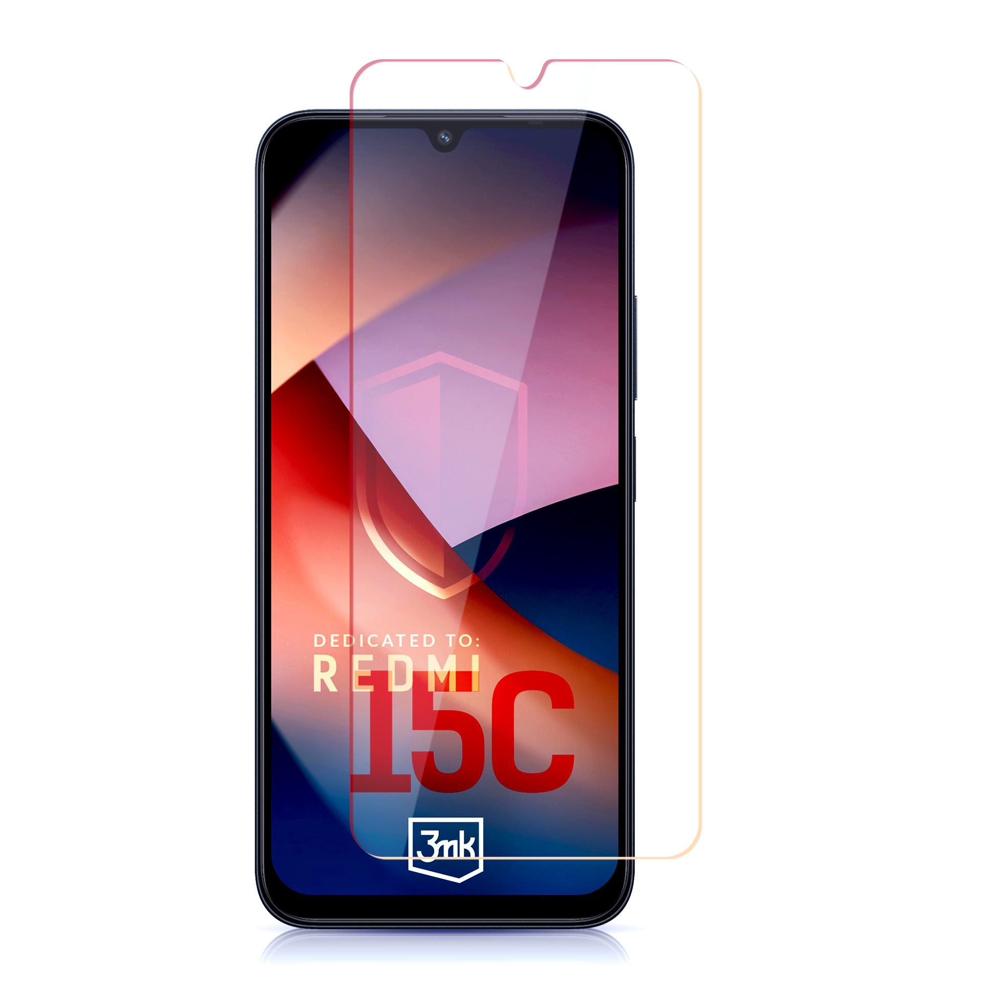 3mk HardGlass закалённое стекло для Xiaomi Redmi 15C
