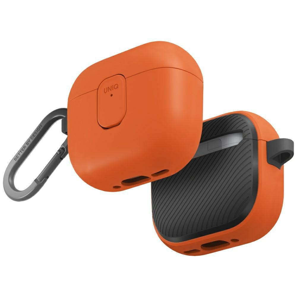 Uniq Clyde Lock Ümbris jaoks AirPods 4 - Oranž