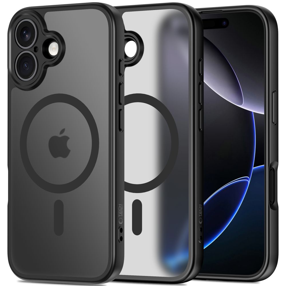 Tech-Protect BasicMag MagSafe Ümbris jaoks iPhone 17 - Matt Must