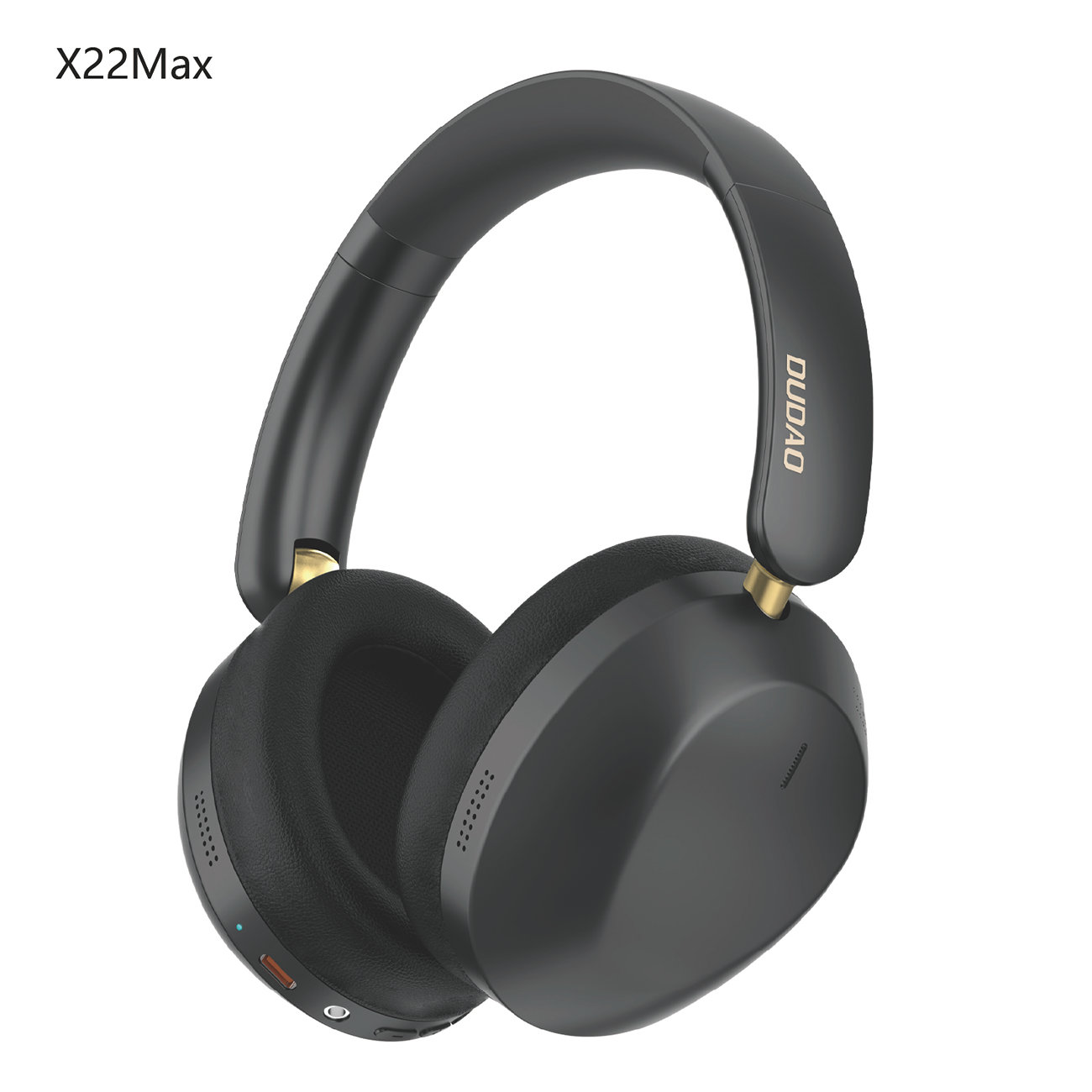 Dudao X22 Max Juhtmevaba On-Ear Bluetooth Kõrvaklapid with ANC - Must