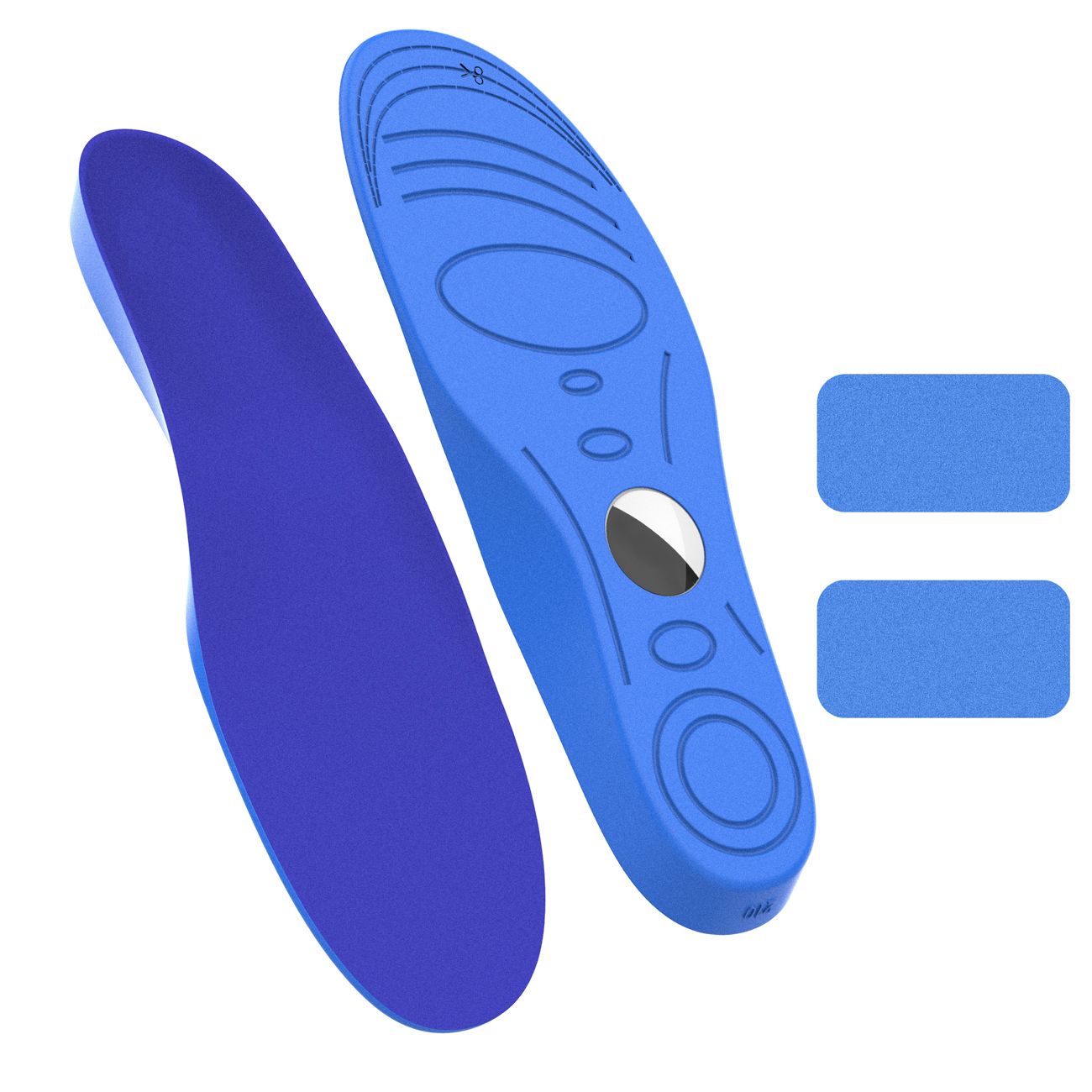 Shoe inserts - protective ümbris jaoks AirTag (155mm-170mm) - sinine