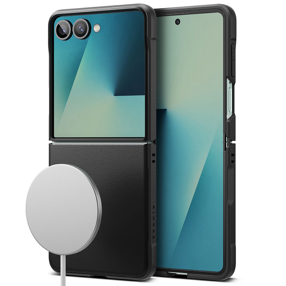 Ringke Onyx Magnetic MagSafe Ümbris jaoks Samsung Galaxy Z Flip 7 - Must