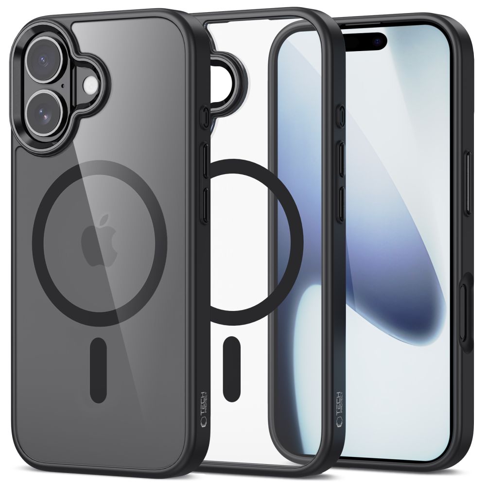 Tech-Protect MagMat MagSafe Ümbris jaoks iPhone 17 - Clear Must