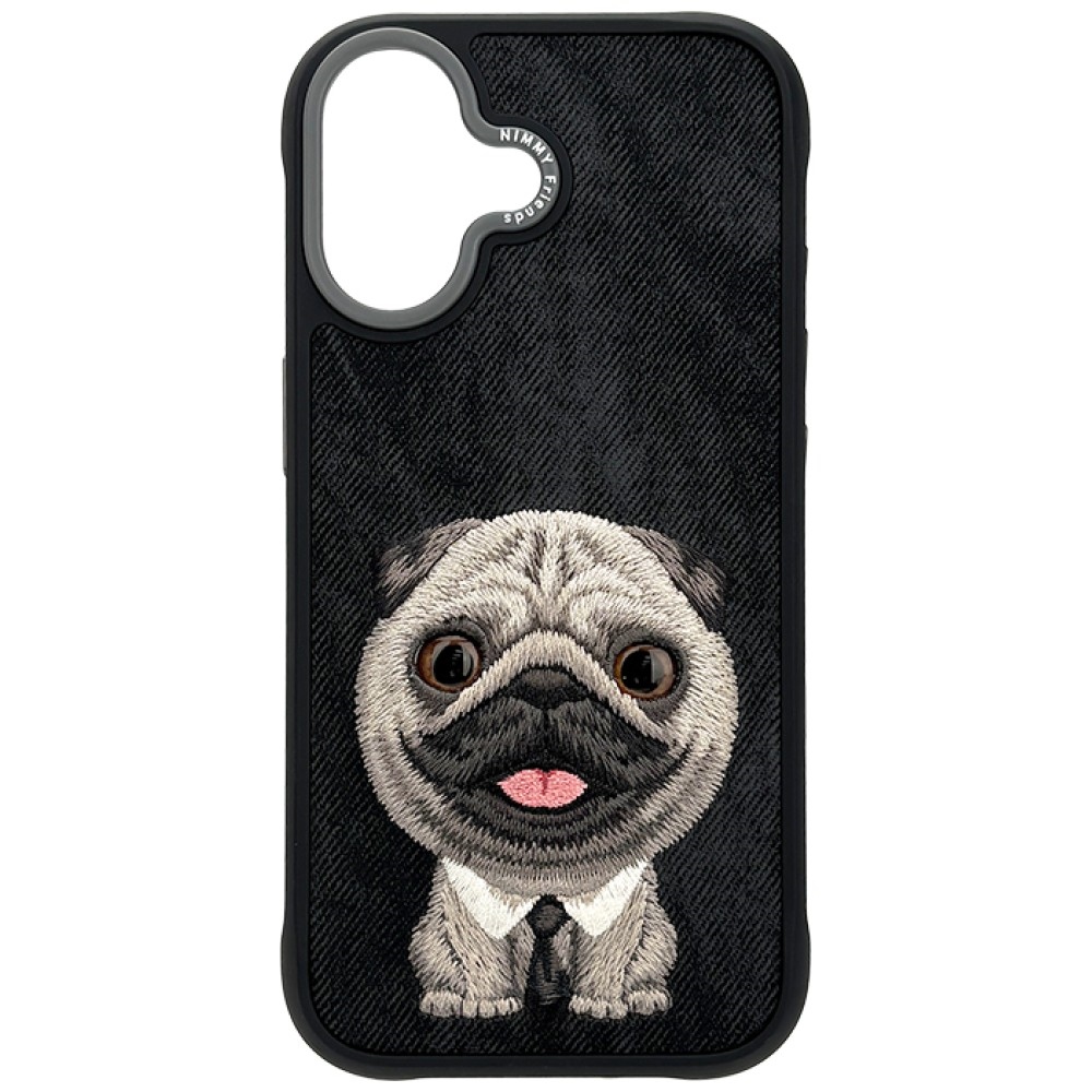 Nimmy Big Eyed Pet 2.0 Dog Ümbris jaoks iPhone 17 - Must