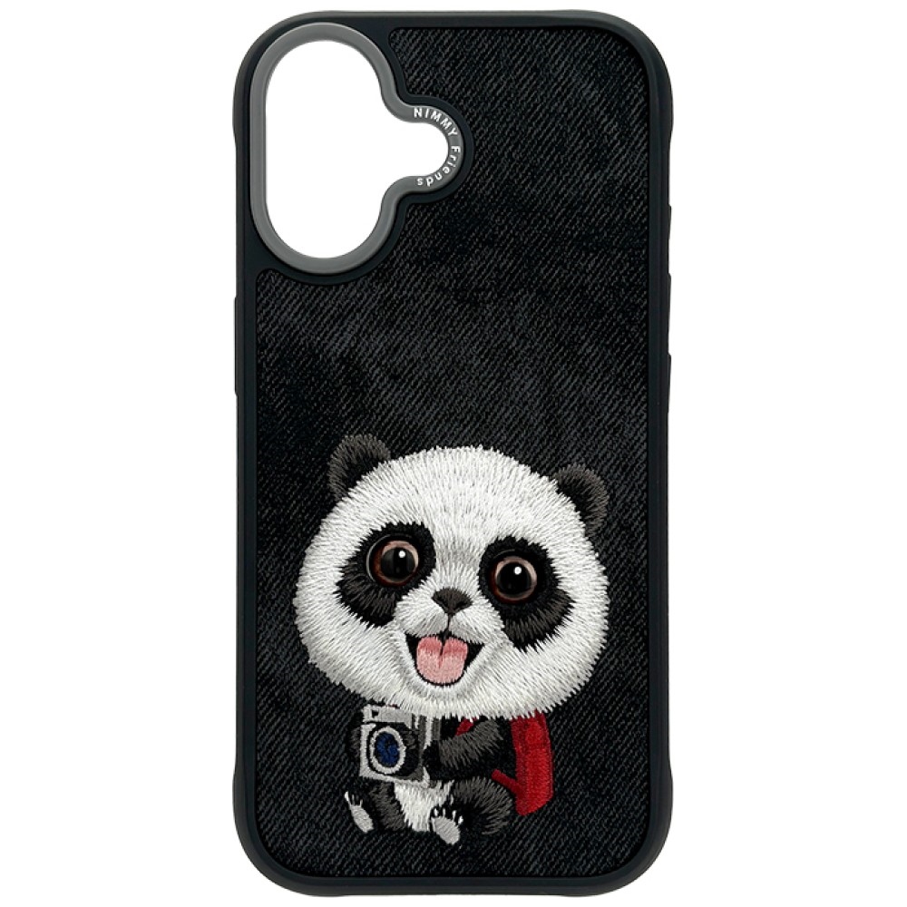 NIMMY ümbris BIG EYED PET 2.0 Panda jaoks IPHONE 17 must