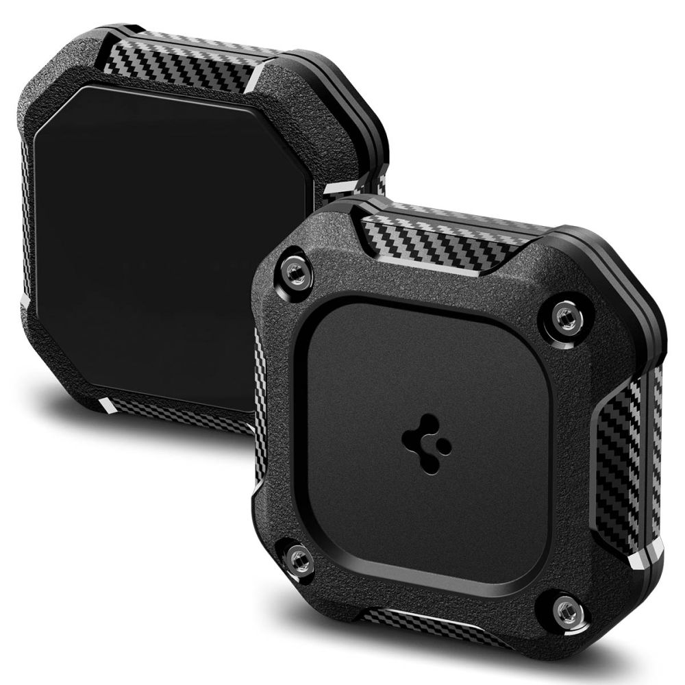 Spigen Tough Armor Ümbris jaoks AirTag 1/2 - Must