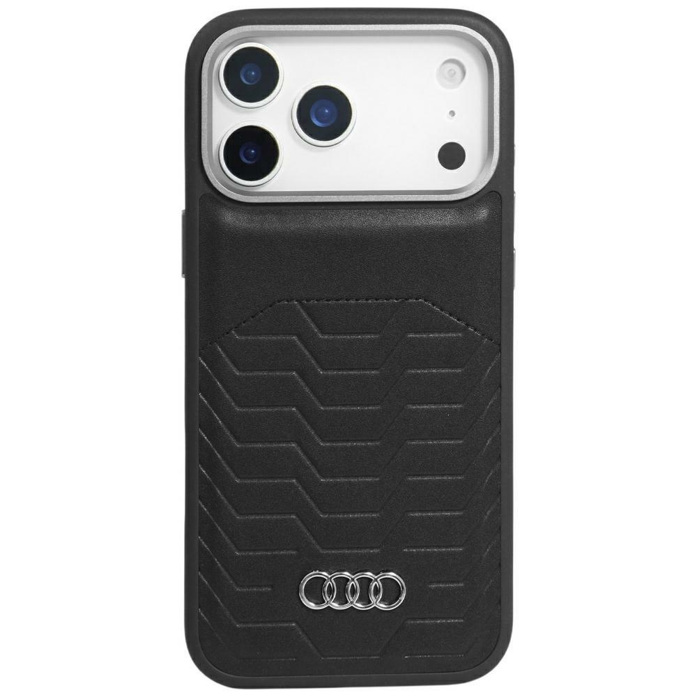 Audi GT Synthetic Leather MagSafe Ümbris jaoks iPhone 17 Pro Max - Must